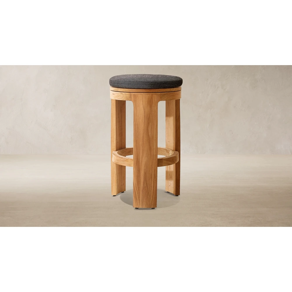 Sedona Teak Swivel Bar & Counter Stool (2)