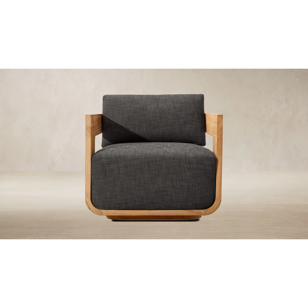 Sedona Teak Swivel Lounge Chair (2)