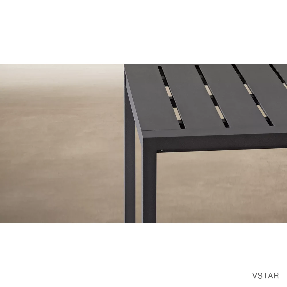 Aegean Aluminum 32 Bar Table-02