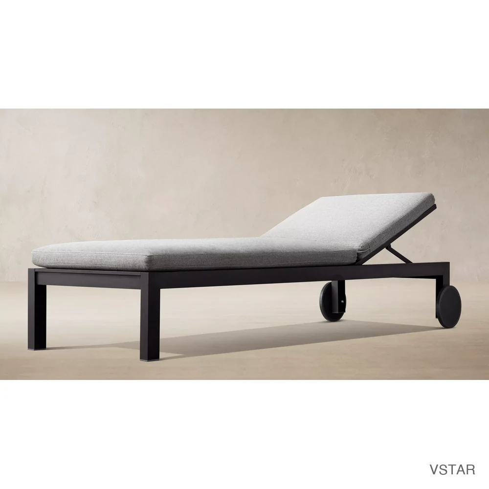Aegean Aluminum Adjustable Chaise-01