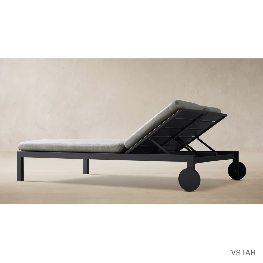 Aegean Aluminum Adjustable Double Chaise-05