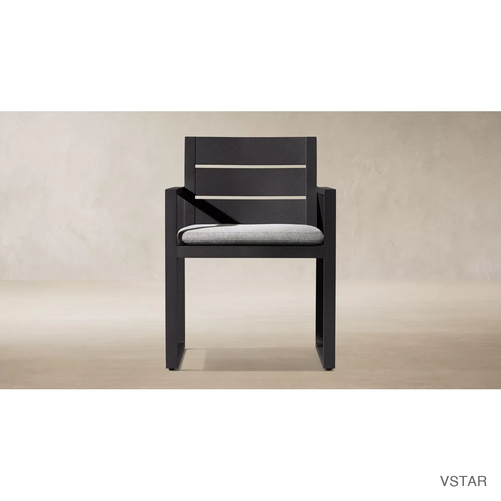 Aegean Aluminum Dining Armchair-02