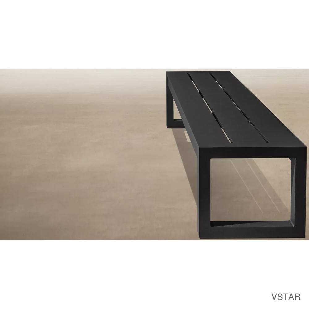 Aegean Aluminum Dining Bench-03