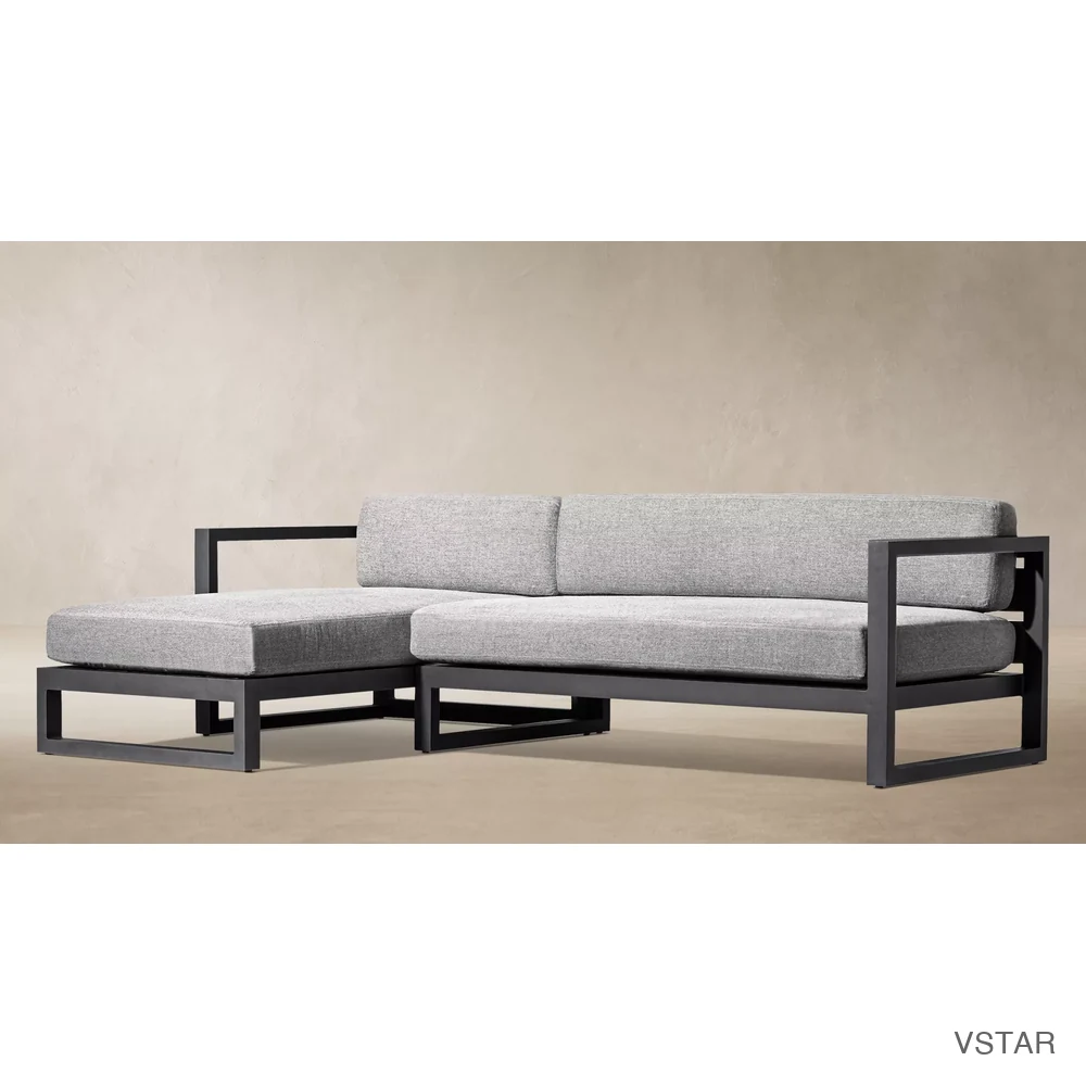 Aegean Aluminum Left-Arm Chaise Sectional-02