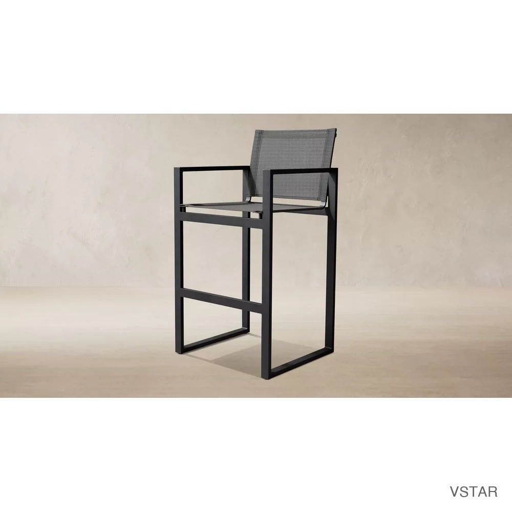 Aegean Aluminum & Mesh Bar & Counter Stool-01