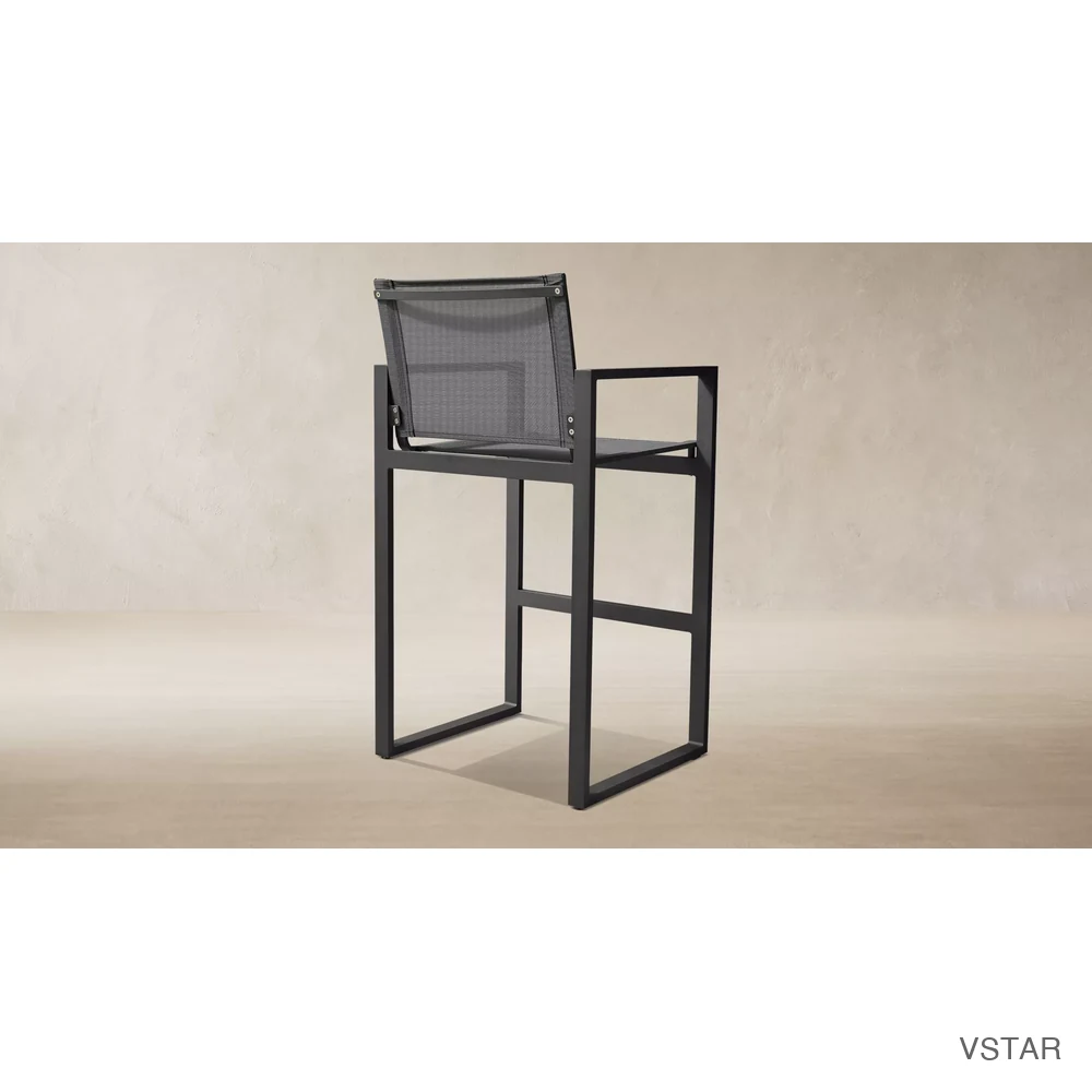 Aegean Aluminum & Mesh Bar & Counter Stool-03