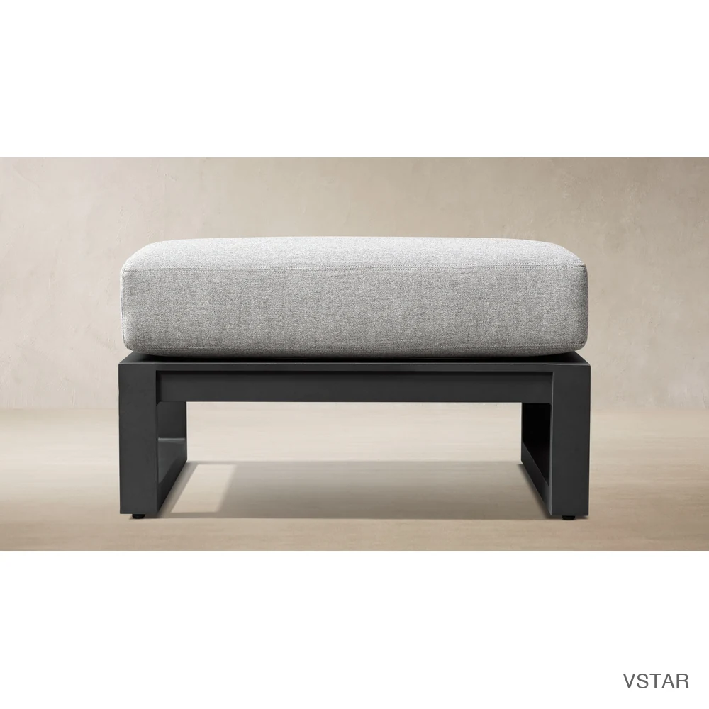 Aegean Aluminum Ottoman-01