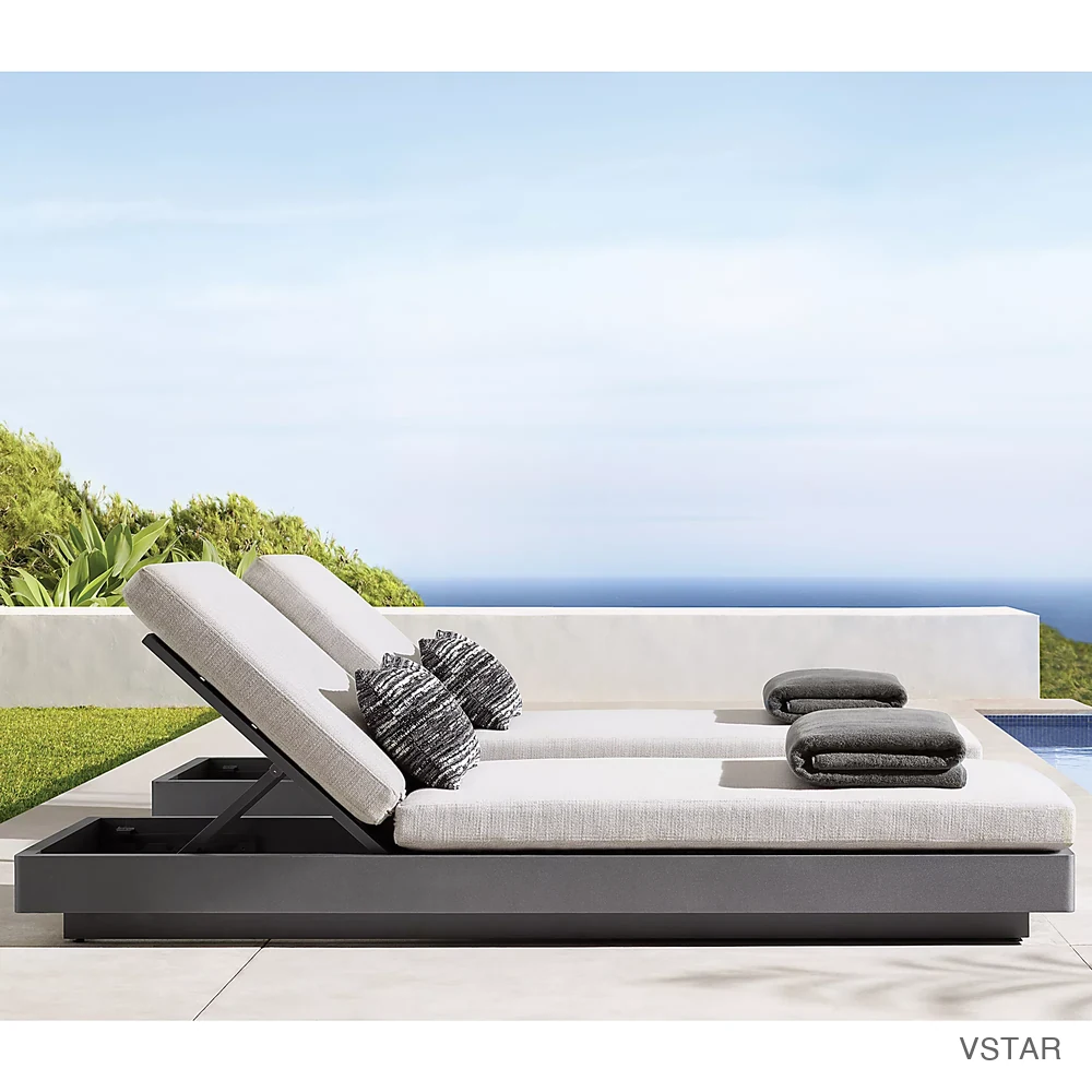 Maya Aluminum Adjustable Chaise-05