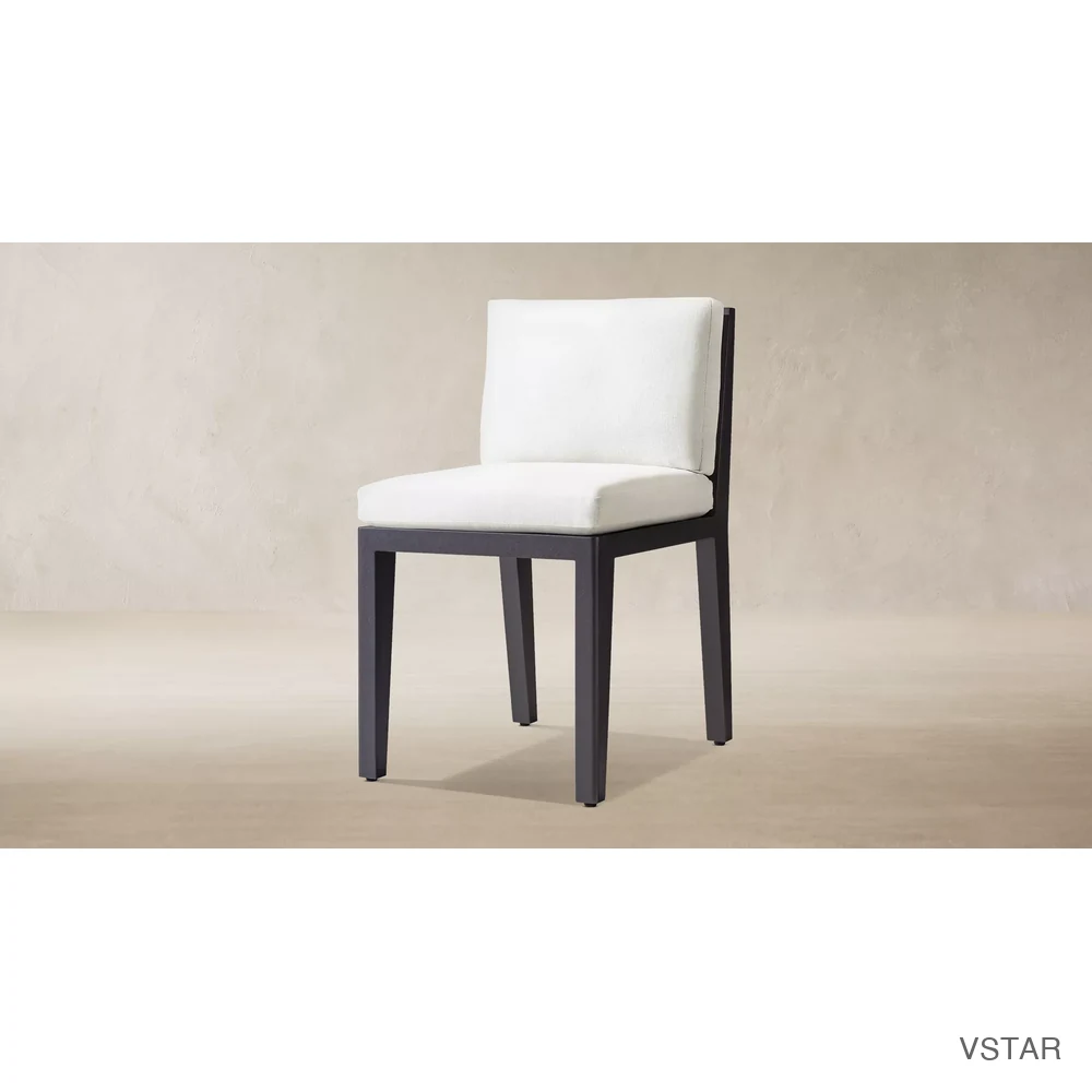 Maya Aluminum Dining Side Chair-01