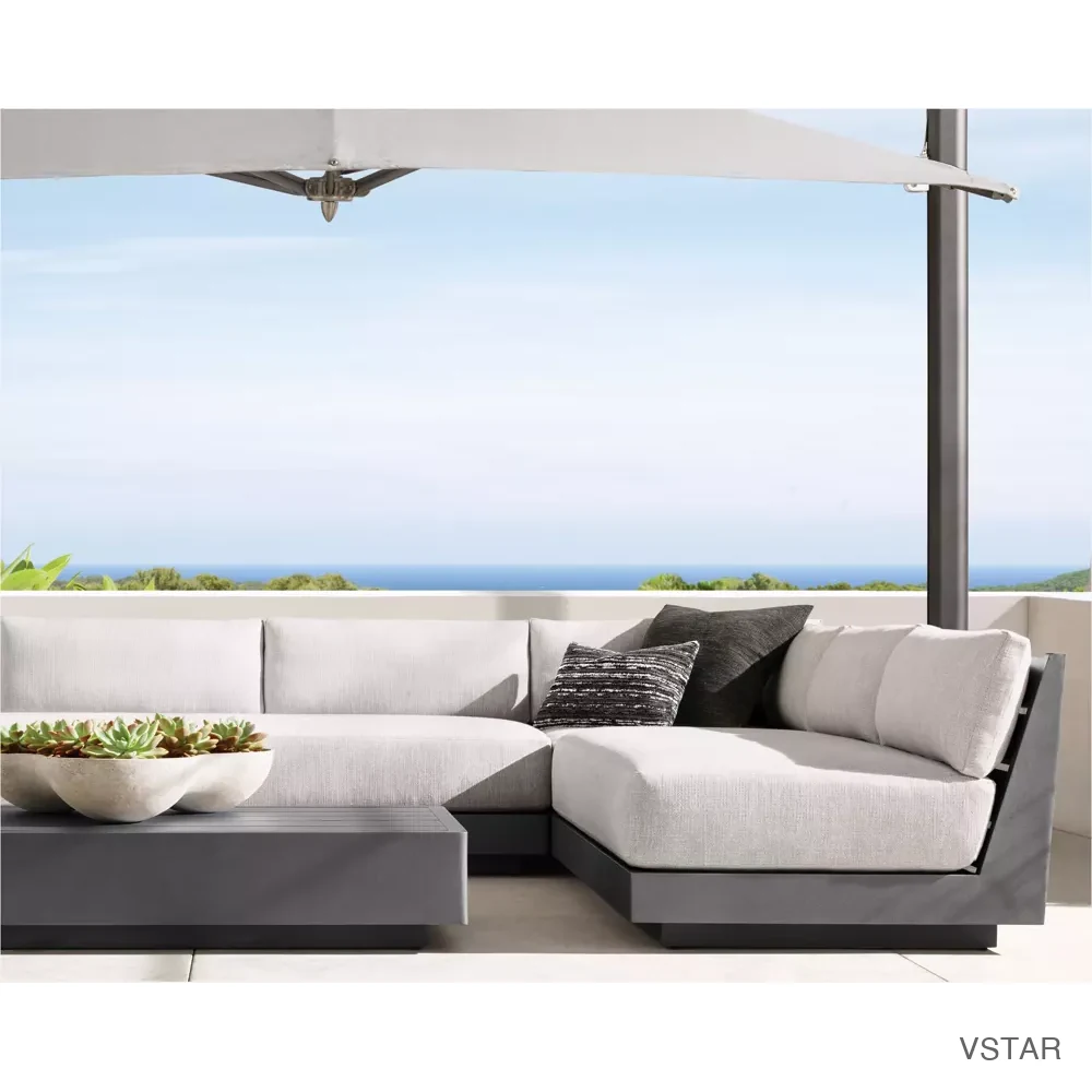 Maya Aluminum Modular Customizable Sectional-02