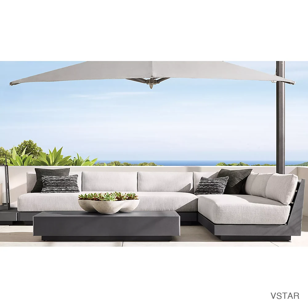Maya Aluminum Modular Sofa-06