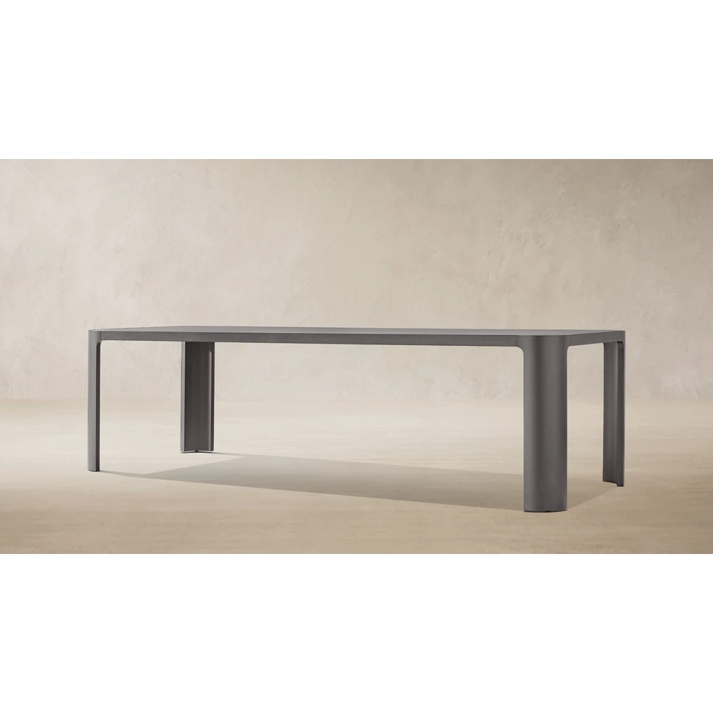 Sedona Aluminum Rectangular Dining Table (1)